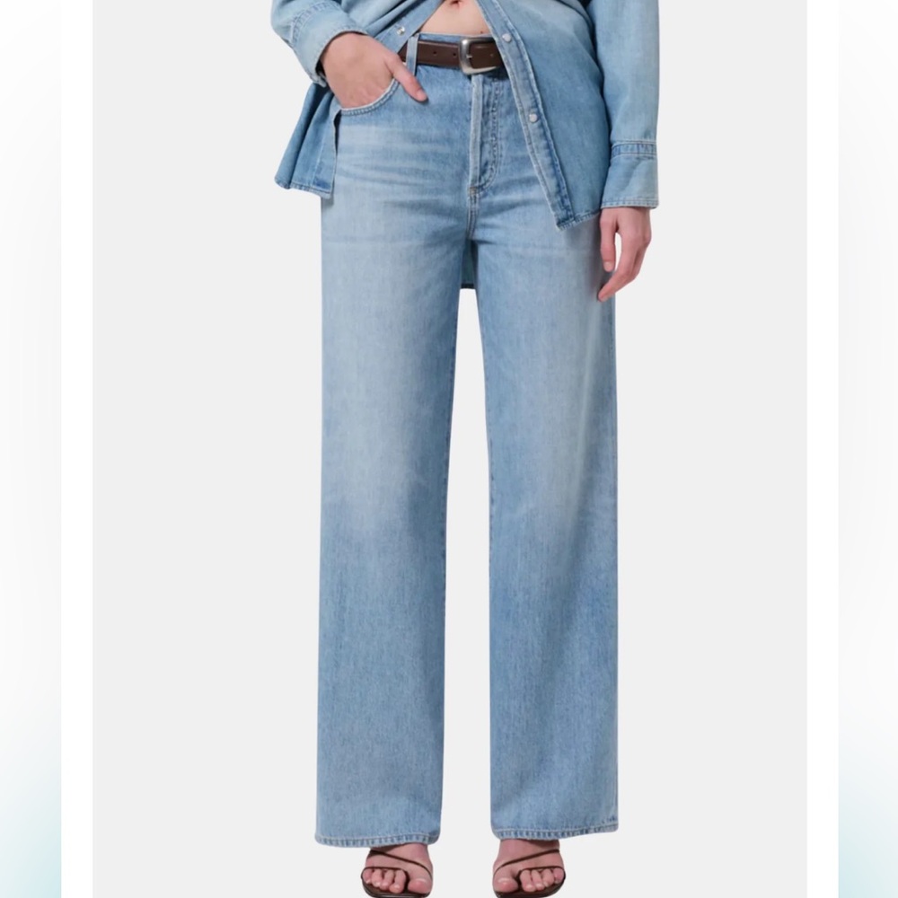 Citizens of Humanity Annina high-rise wide-leg jeans - Picture 4 of 16